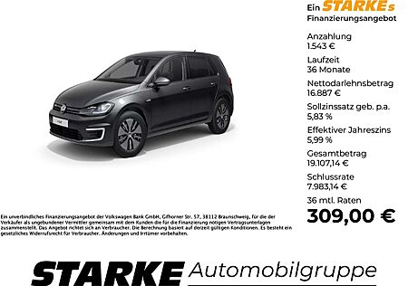 VW e-Golf Volkswagen Comfortline