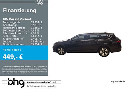 VW Passat Variant Volkswagen 1.5 e-Hybrid OPF DSG Business