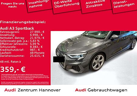Audi A3 35 TFSI S line virtual Kamera ACC N