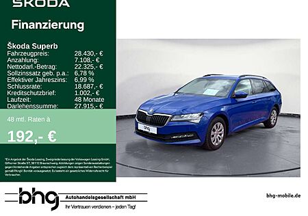 Skoda Superb Combi 1.5 TSI Active DSG PDC hinten LED G