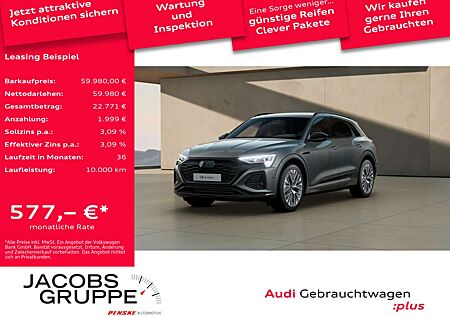 Audi Q8 e-tron 50 S line/Black+/Matrix/ACC/AHK/AIR/21Z