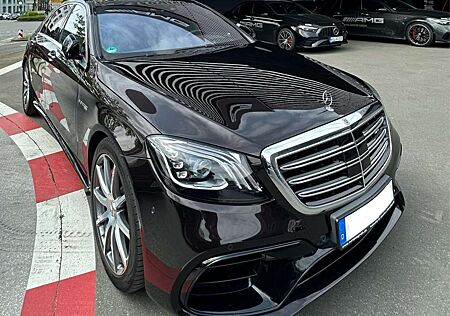 Mercedes-Benz S 63 AMG Lang Vollaust.-TV-Chauffeur-VMAX-Pano-Massage