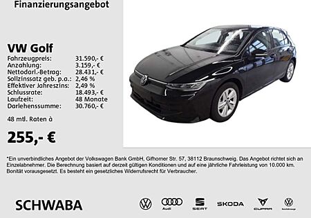 VW Golf Volkswagen VIII Life 1.5 eTSI DSG *LED*AHK*R-KAM*16"*