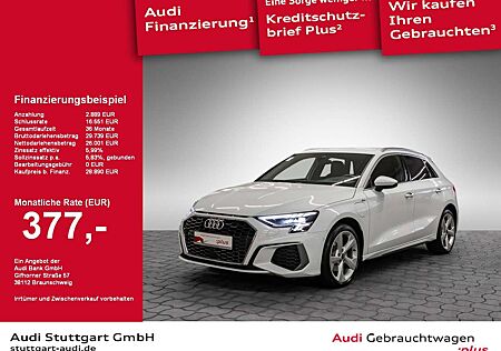 Audi A3 Sportback 40 TFSI e S line ACC HeadUp Kamera