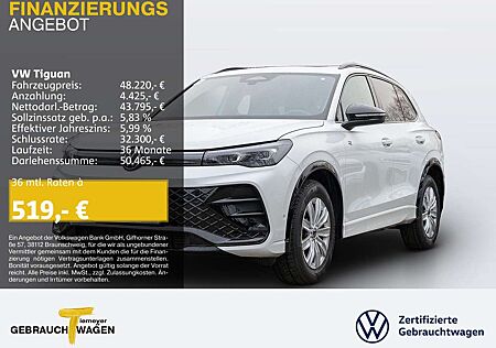 VW Tiguan Volkswagen 1.5 eTSI DSG R-LINE BLACK PANO LM20 AHK A