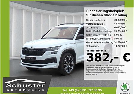 Skoda Kodiaq SPORTLINE 4x4 TDI*StndHzg 360°Ka Panodach