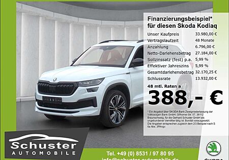 Skoda Kodiaq SPORTLINE 4x4 TDI*StndHzg 360°Ka Panodach