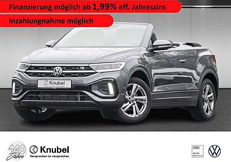 VW T-Roc Volkswagen Cabriolet R-Line 1.5 TSI DSG LED+ Navi AHK Trav...