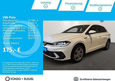 VW Polo Volkswagen R-Line 1,0 TSI Nav*LED*SHZ*ACC*CarPlay