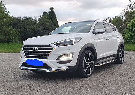 Hyundai Tucson blue 2.0 CRDi 4WD Mild Hybrid 48v ,Voll Austatung