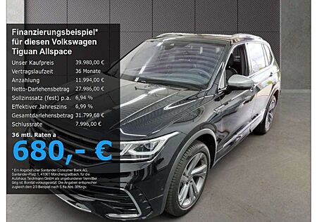 VW Tiguan Allspace Volkswagen R-Line 4Moti 2.0 TDI AHK 7Sitzer Pano DSG