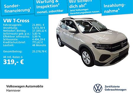 VW T-Cross Volkswagen 1.0 TSI Life Navi Kamera ACC LED Dig.Coc