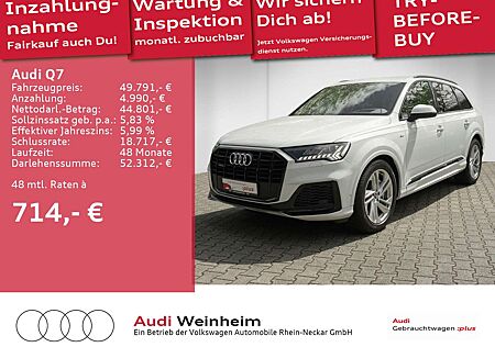 Audi Q7 55 TFSIe quattro Black-Paket S-line HD-Matrix