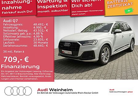 Audi Q7 55 TFSIe quattro Black-Paket S-line HD-Matrix