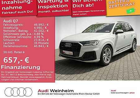 Audi Q7 55 TFSIe quattro Black-Paket S-line HD-Matrix