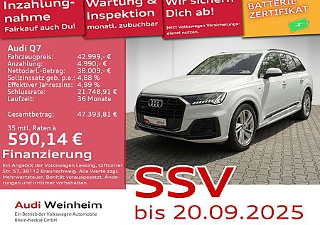 Audi Q7 55 TFSIe quattro Black-Paket S-line HD-Matrix