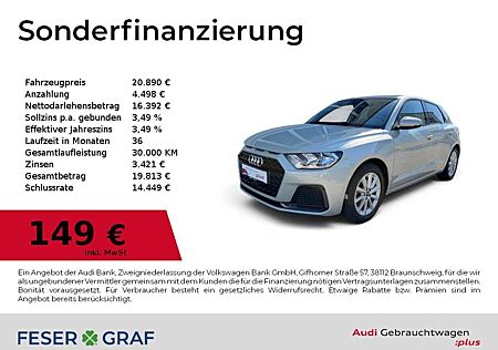 Audi A1 Sportback Advanced SHZ/PDC/Carplay