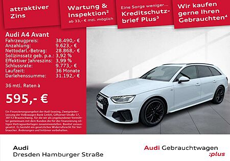 Audi A4 35 TFSI S line Panorama LED Navi Leder