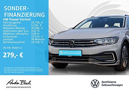 VW Passat Variant Volkswagen GTE 1.4 TSI DSG eHybrid, Navi, LE