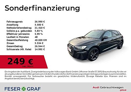 Audi A1 Sportback S line 30 TFSI S tronic LED+/CarPlay/All