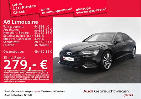 Audi A6 gebraucht kaufen Audi A6 45 TFSI S tronic S line HD-Matrix/A