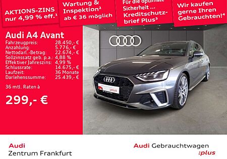 Audi A4 35 TFSI S tronic S line LED DAB Tempoma