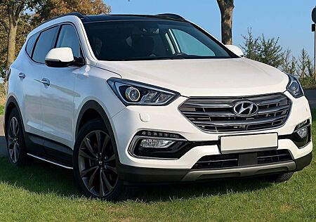 Hyundai Santa Fe gebraucht kaufen Hyundai Santa Fe blue 2.2 CRDI 4WD Automatik 25 Jahre Edi.