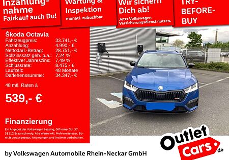 Skoda Octavia Combi RS 2.0 TSI DSG LED Navi Standheizu