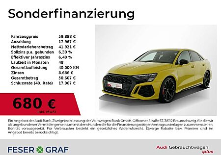 Audi RS3 Lim HUD,RS-Sportabg,Matrix,B&O,Kameras,Leder