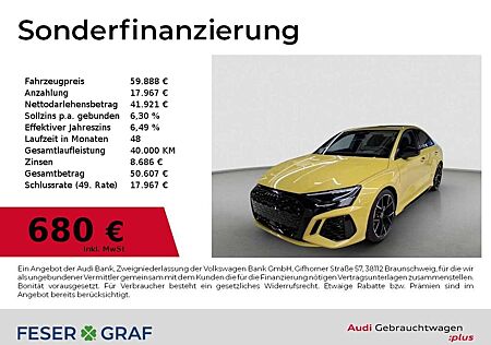 Audi RS3 Lim HUD,RS-Sportabg,Matrix,B&O,Kameras,Leder
