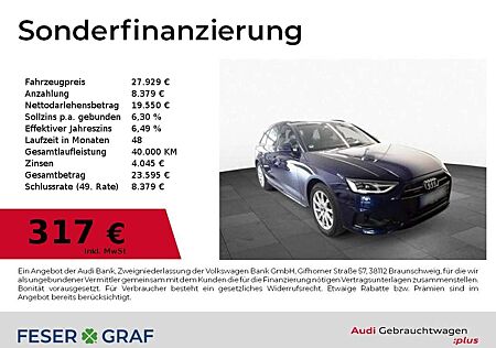 Audi A4 Avant 40 TDI qu S tronic adv Navi,Leder,AHK,PDC
