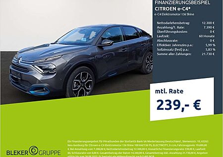Citroën C4 Citroen Elektromotor 136 Shine