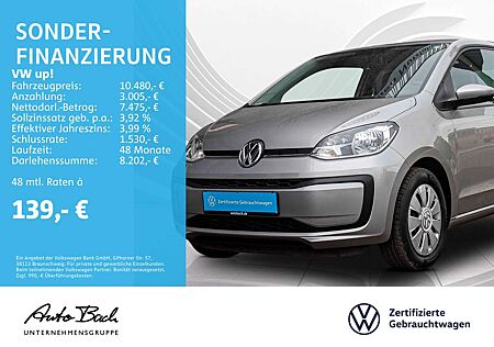 VW Up Volkswagen ! 1.0 CNG move ! Klima Radio EFH Servo MFA