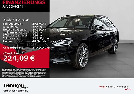 Audi A4 40 TFSI LM19 NAVI+ SITZHZ GRA AHK