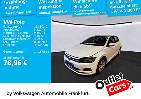 VW Polo Volkswagen 1.0 TSI Comfortline Navi FrontAssist DAB+