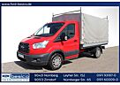 Ford Transit Pritsche breit 350 L2*Automatik*Plane+Spriegel*Nav