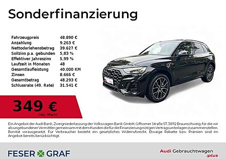 Audi Q5 gebraucht kaufen Audi Q5 40TFSI quattro S line S tronic Matrix/VC+/SHZ/Navi