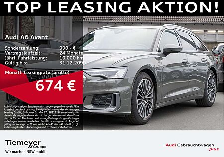 Audi A6 50 TFSIe Q 2x S LINE AHK MATRIX LM19 AK