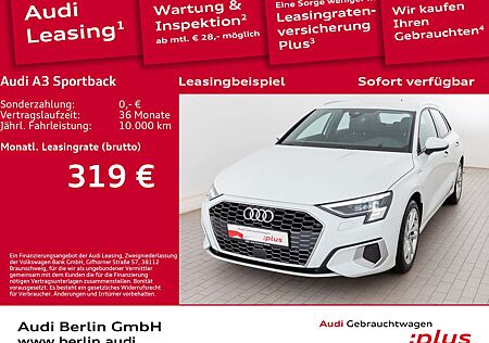 Audi A3 TFSI e Advanced 40 e S tr. PDC MATR