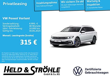 VW Passat Variant Volkswagen GTE 1.4 eHybrid DSG IQ NAV AHK 18