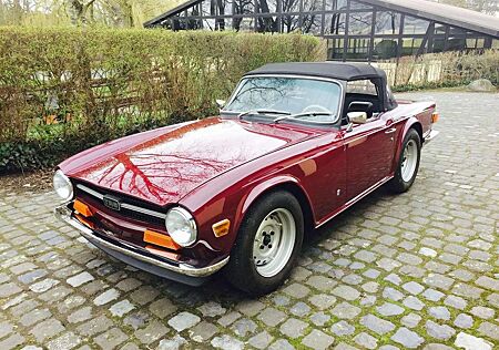 Triumph TR6 Weber Doppelvergaser Edelstahl-Sportauspuff