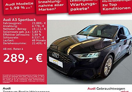 Audi A3 40 TFSI e-tron S-TRO*LED*VC*SHZ*GRA