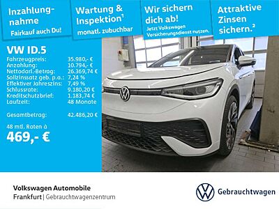 Volkswagen ID.5 Pro Performance PANO AHK LED NAVI APP KAMER