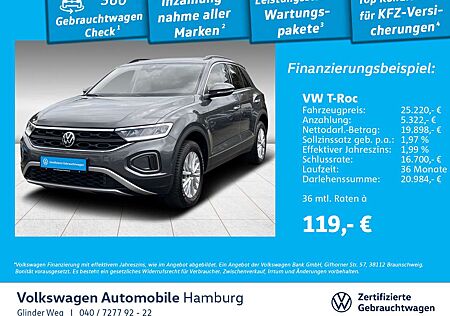 VW T-Roc Volkswagen Life 1.0 TSI Standheizung Einparkhilfe Shz