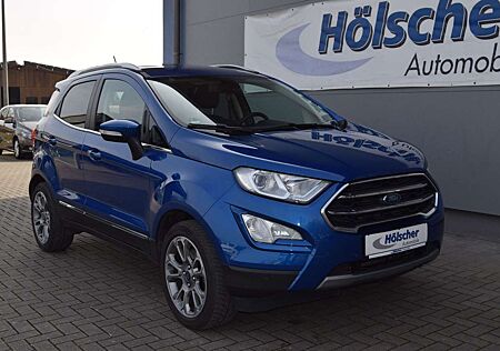Ford EcoSport Titanium,AHK,Navi,Kam,Leder,Schiebed...