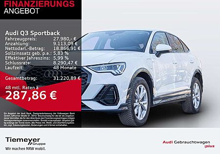 Audi Q3 45 TFSIe S LINE LED NAVI+ PRIVACY