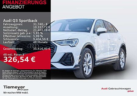 Audi Q3 45 TFSIe S LINE LED NAVI+ PRIVACY