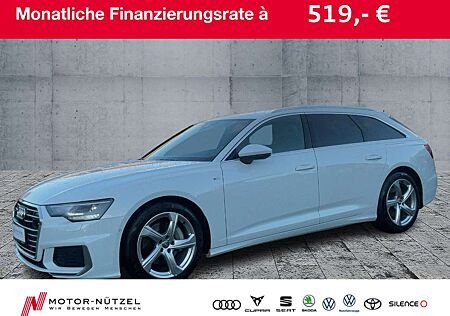 Audi A6 45 TFSI QU 2xS-LINE LED+NAVI+RFK+ACC+19