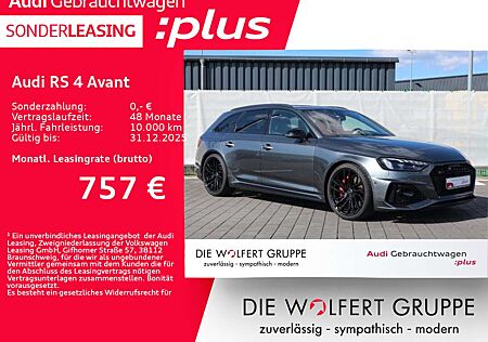 Audi RS4 RS-SPORTABGASANLAGE*PANO*B&O*ACC*360°