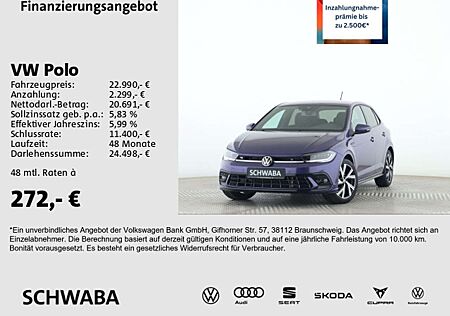 VW Polo Volkswagen R-Line 1.0 TSI DSG *ACC*VIRTUAL*BEATS*17''*